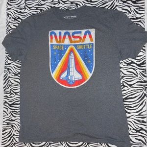 NASA Fifth Sun Grey Tee Large